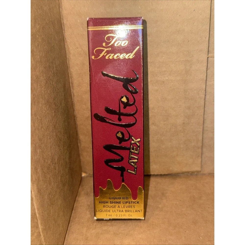 TOO FACED Melted Latex High Shine Lipstick ~Bite Me~ 0.23OZ New In Box!